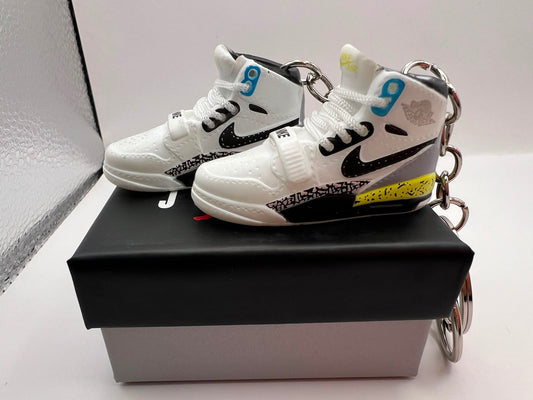 Llavero de tenis 3D coleccionable con cajita miniatura