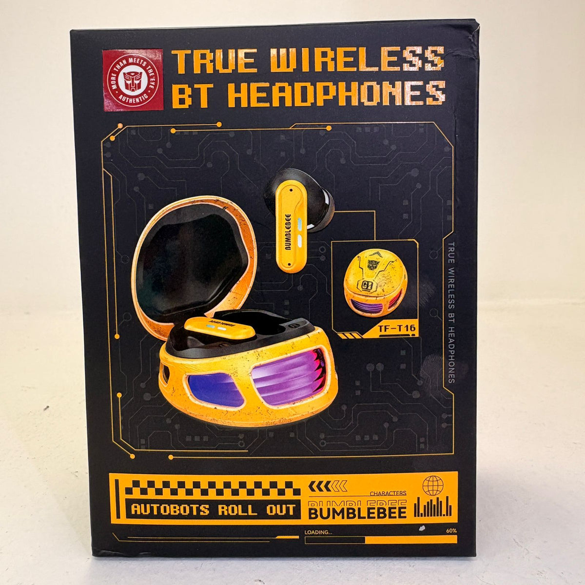 Audifonos bt transformers bumblebee TF-T16