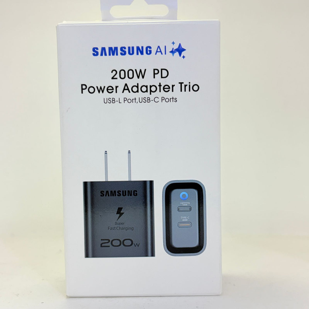 Cargador kit c-c 200w tipo samsung generico