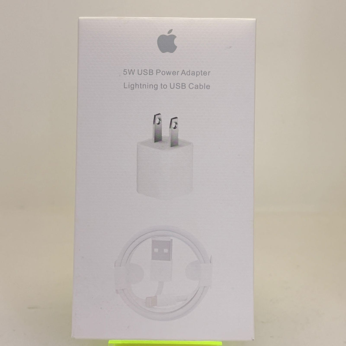 Cargador kit usb-ligthing 5w tipo apple generico
