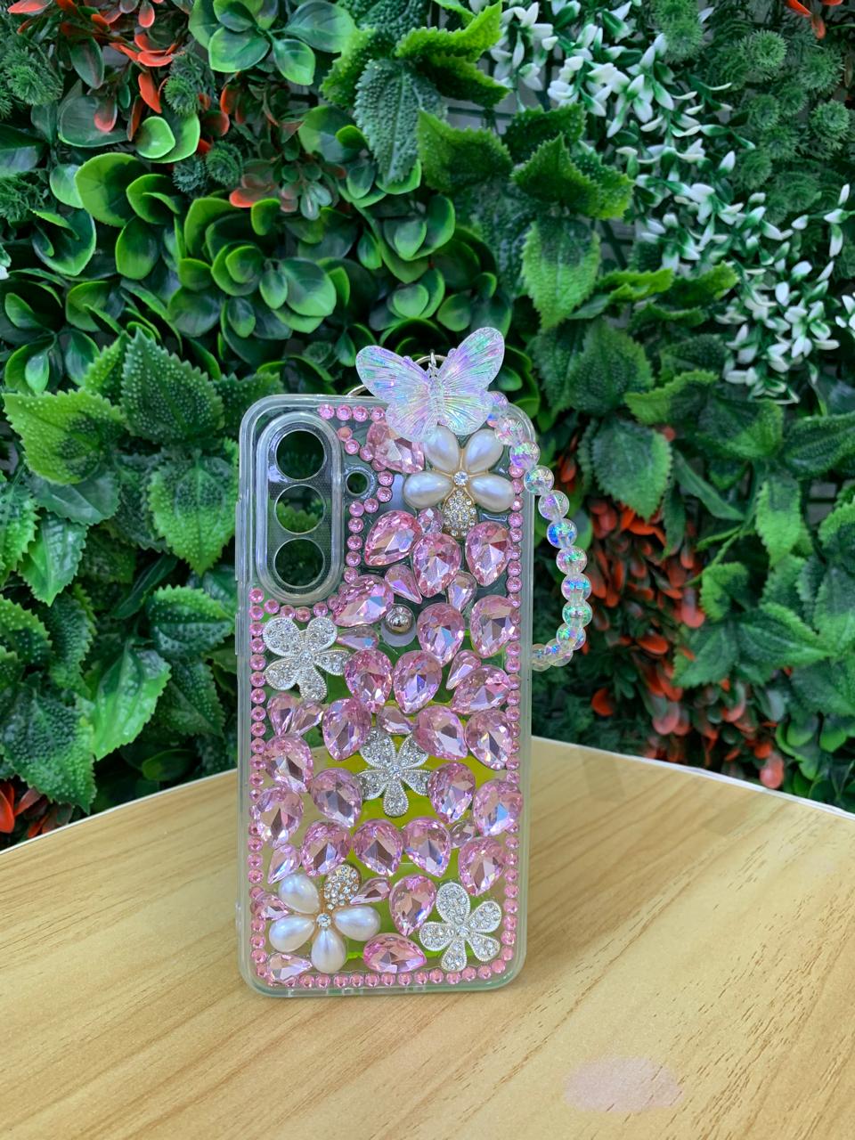 Funda samsung a56 mariposa strap
