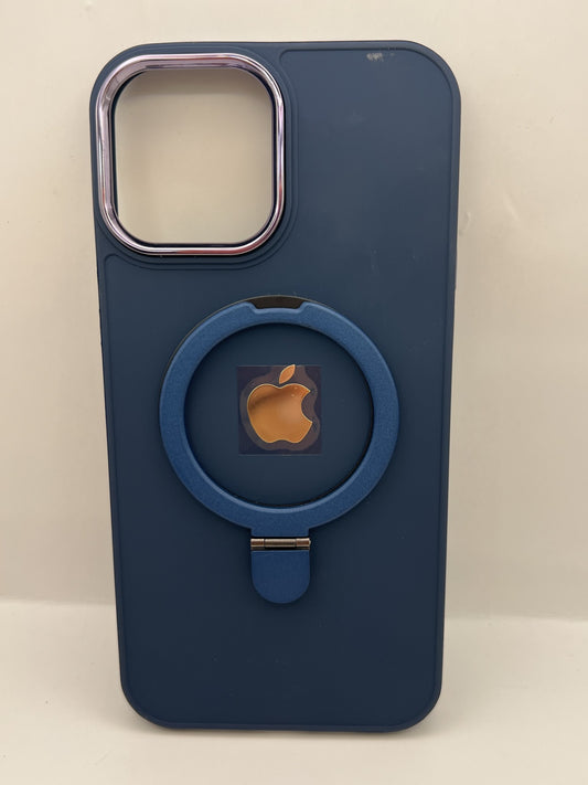 Funda iPhone 12 Pro Max Holder Magsafe Azul Marino | QRUZH