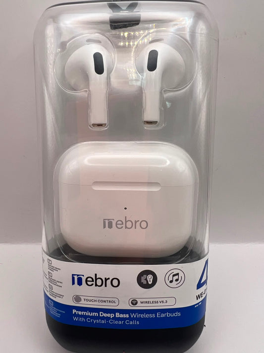 Audífonos Nebro 4 TWS ajuste abierto Bluetooth 5.3 | QRUZH