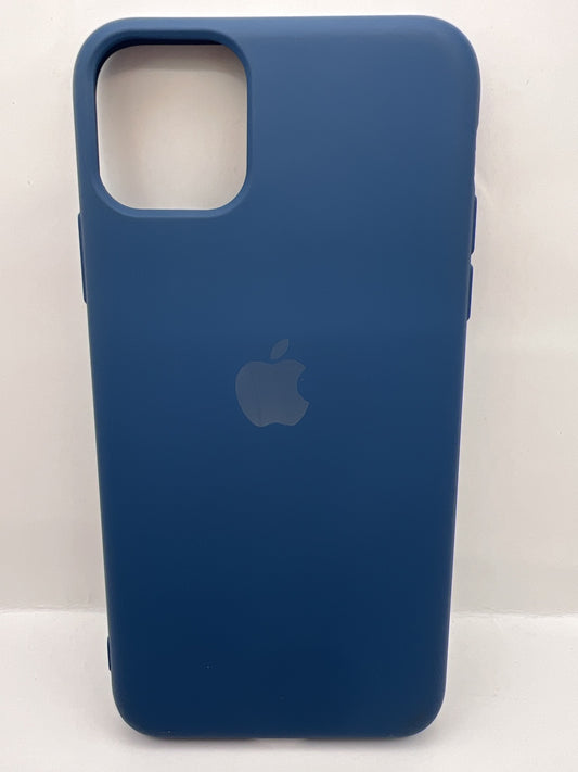 Funda iPhone 11 Pro Max Silicon Azul Marino | QRUZH