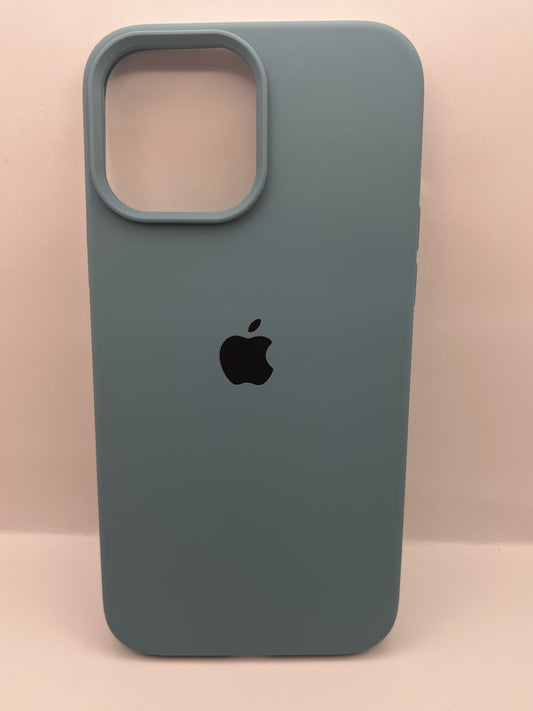 Funda iPhone 13 Pro Max Silicon Verde Salvia | QRUZH