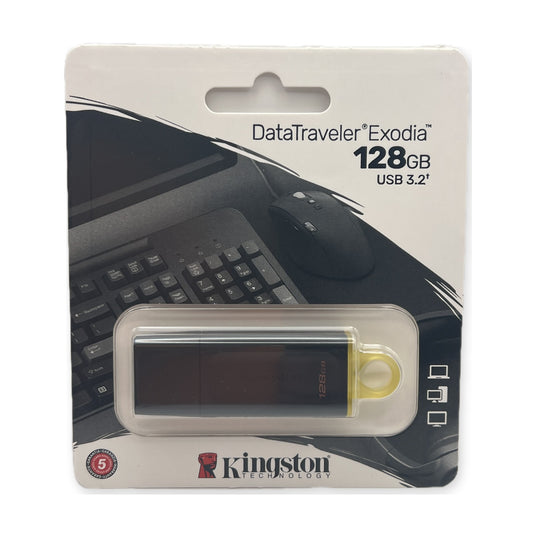 Memoria USB 3.2 128GB Kingston Exodia | QRUZH Cancún