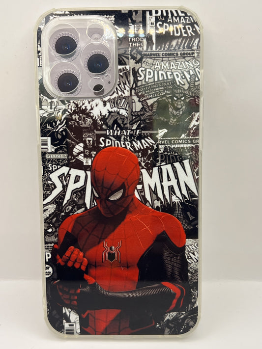 Funda iPhone 12 Pro Max Spider-Man Rojo | QRUZH