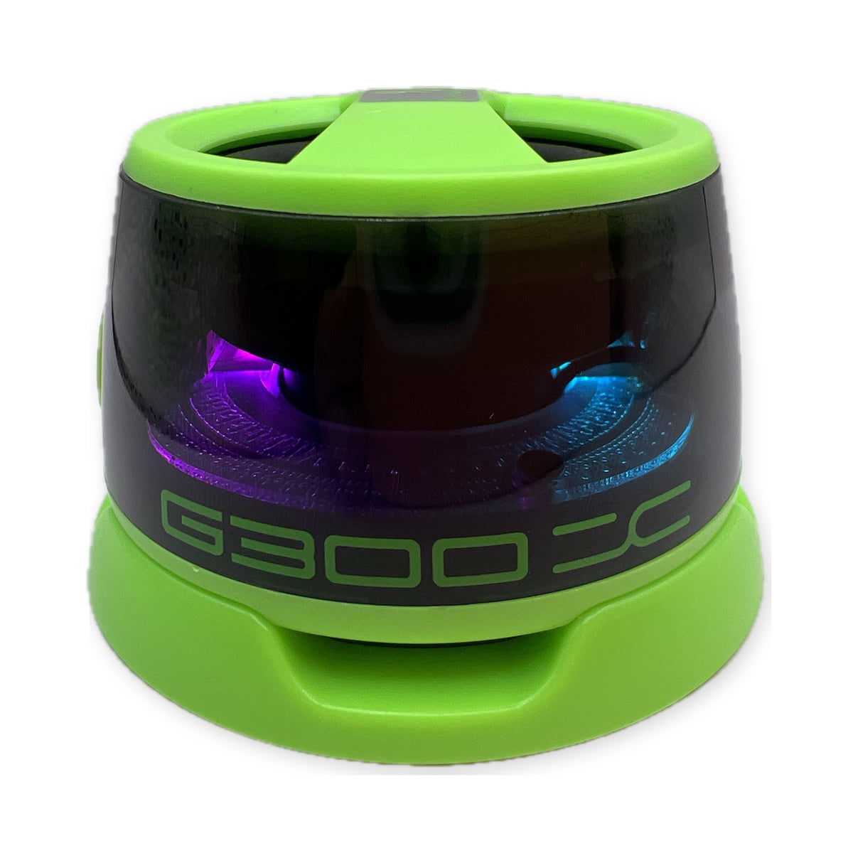 Bocina magnetica led 5W hh more g300 color Verde — foto real del producto
