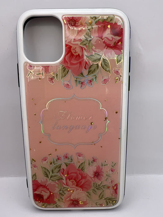 Funda iPhone 11 Flores Rosa | QRUZH