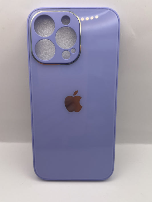 Funda iPhone 13 Pro Cristal Logo Lila | QRUZH