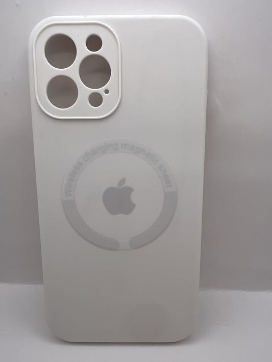 Funda iPhone 12 Pro Max Magsafe Soft Blanco | QRUZH