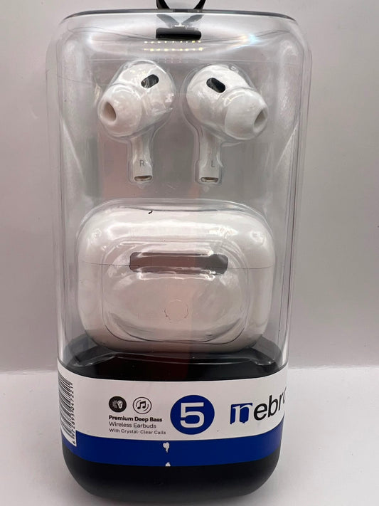Audífonos Nebro WE-015 serie 5 TWS in-ear con gomitas