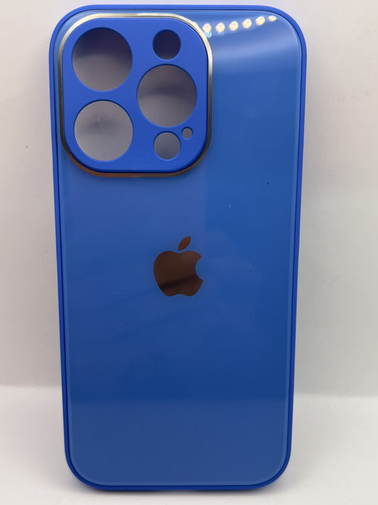 Funda iPhone 15 Pro cristal Azul | QRUZH