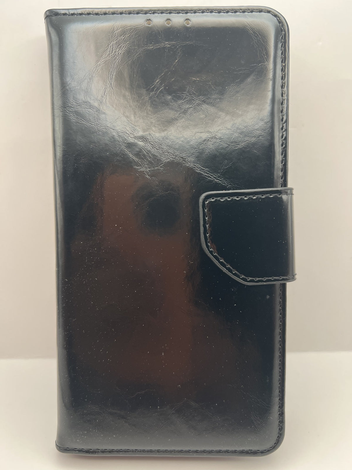 Funda universal tipo cartera piel pu con tarjetero kbod 6.5″ Negro — foto real del producto