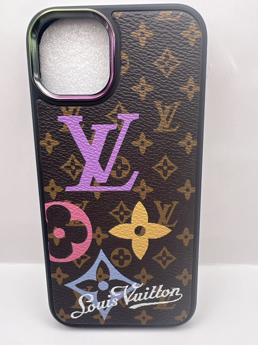 Funda iPhone 13/14 Louis Vuitton Monograma Café | QRUZH