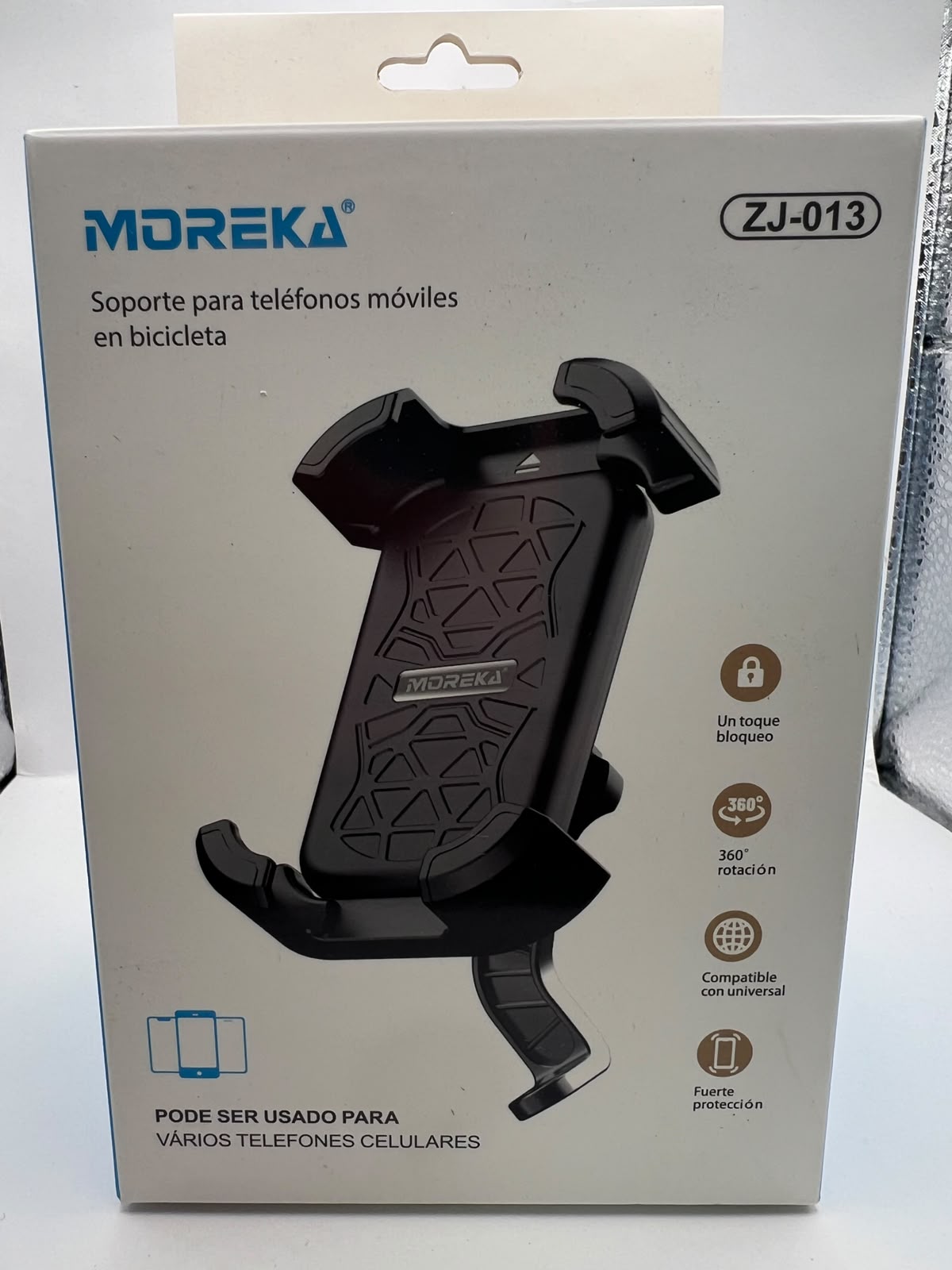 Soporte de celular para moto y bicicleta | MOREKA ZJ-013 | QRUZH