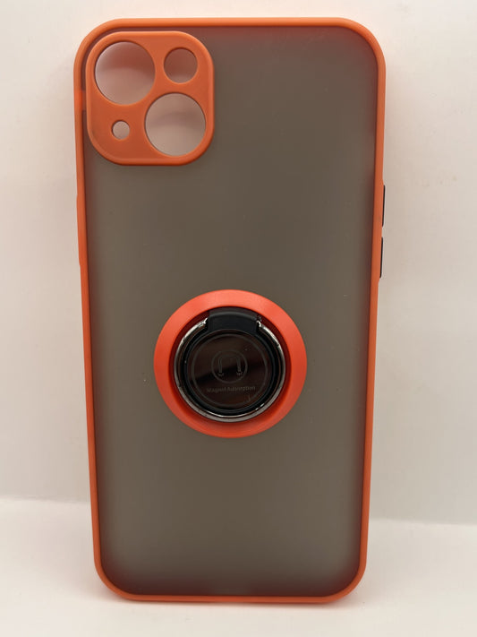 Funda iPhone 14/15 Plus Matte Anillo Rojo | QRUZH
