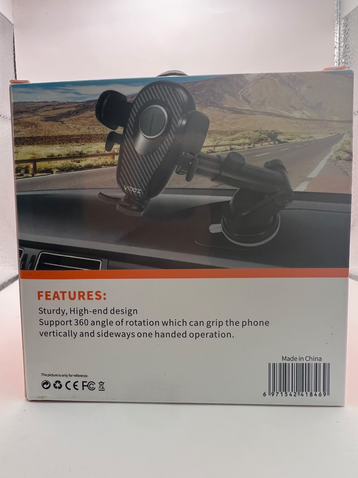 Soporte de auto VMEX VZJ-08 con ventosa y brazo telescópico