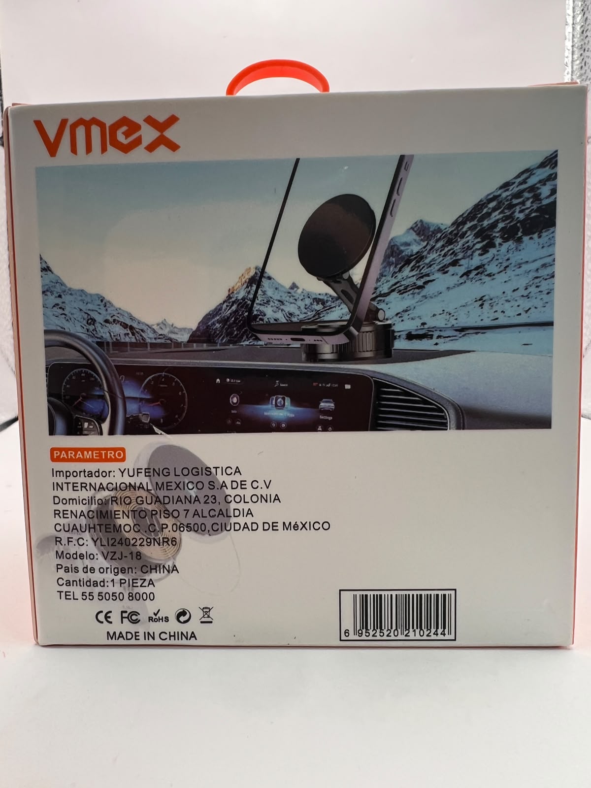 Soporte de auto VMEX VZJ-18 magnético con ventosa