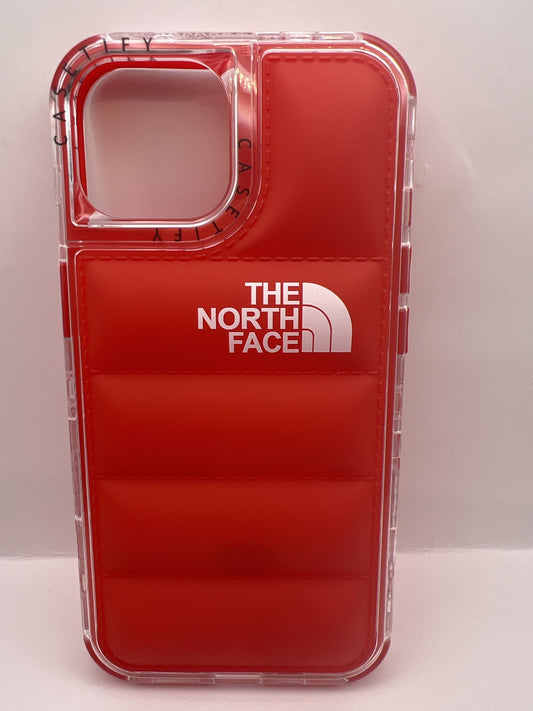 Funda iPhone 13/14 north face casetify Rojo | QRUZH