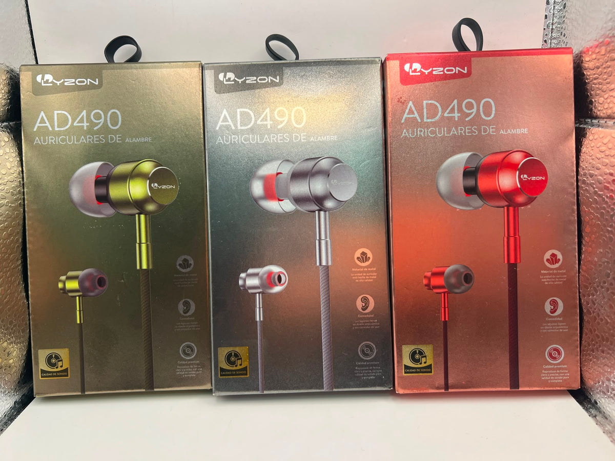 Aud Lyzon AD490 3.5mm color Negro — foto real del producto