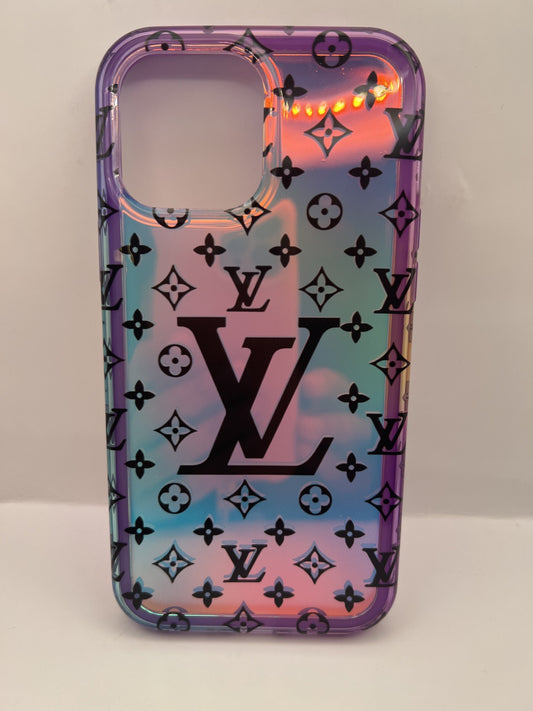 Funda iPhone 13 Pro Max Louis Vuitton Monograma Tornasol | QRUZH