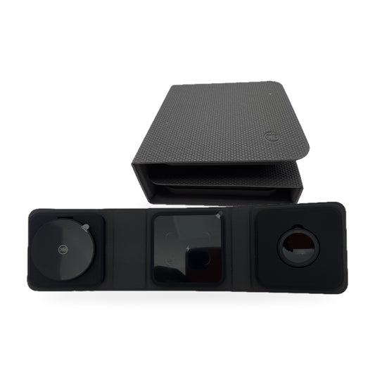 Cargador inalámbrico 3 en 1 plegable 15W KBOD W10 | QRUZH