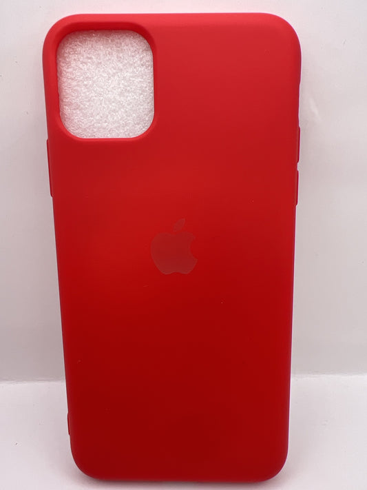 Funda iPhone 11 Pro Max Silicon Rojo | QRUZH
