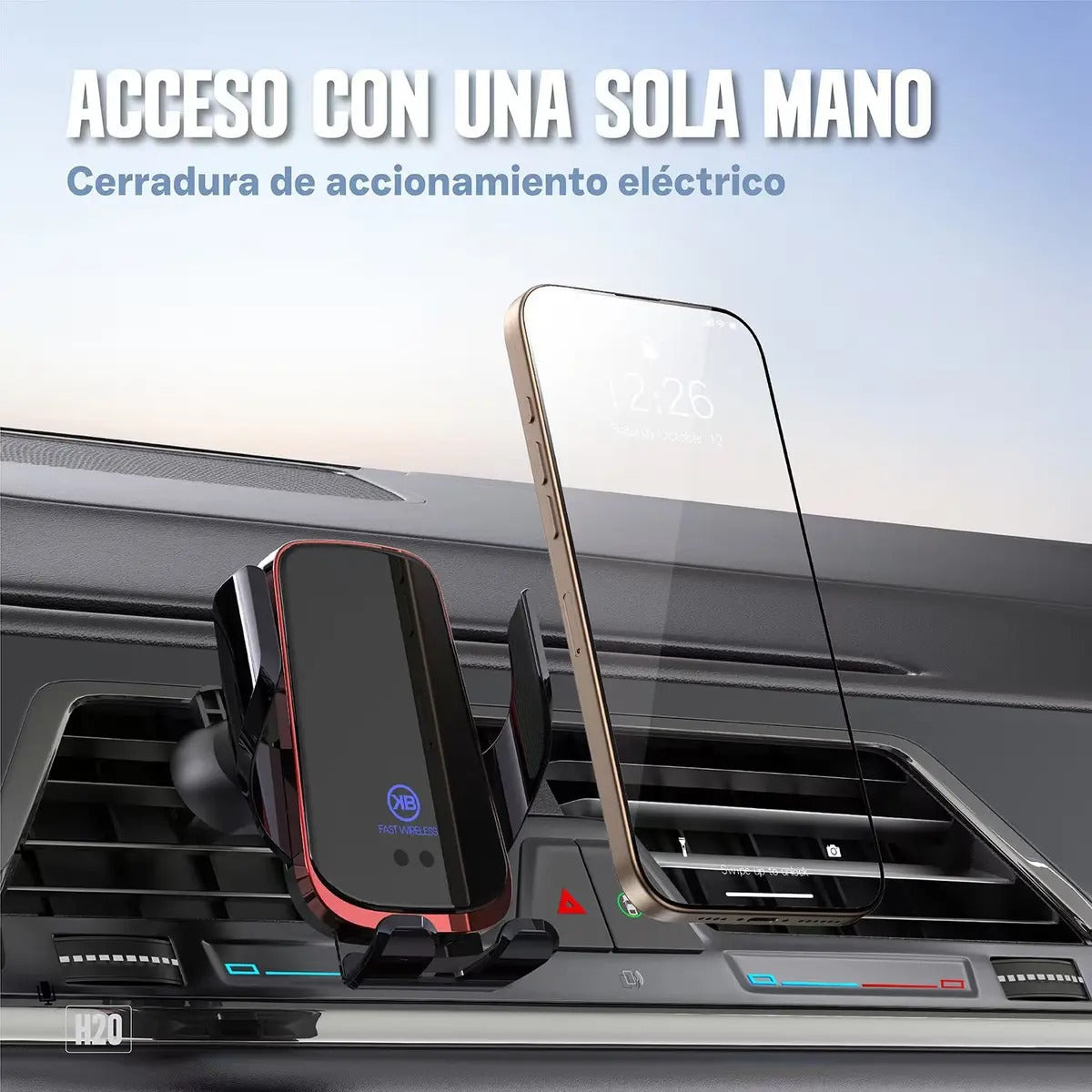 KBOD H20 se usa con una sola mano (recreación digital)