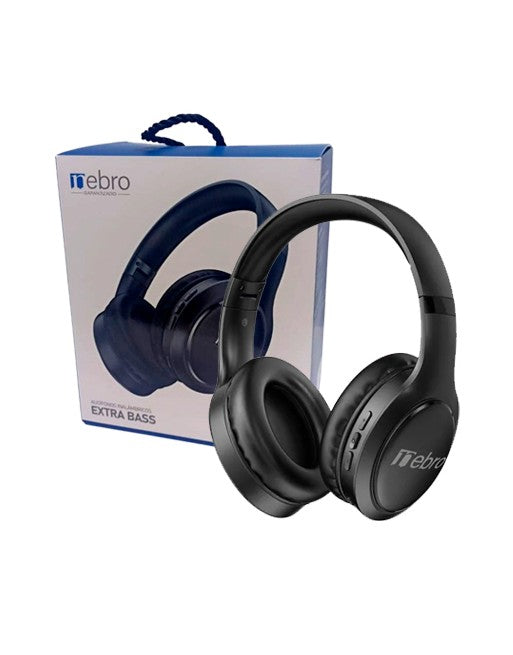 Audífonos Diadema Bluetooth Nebro WE-100 Extra Bass
