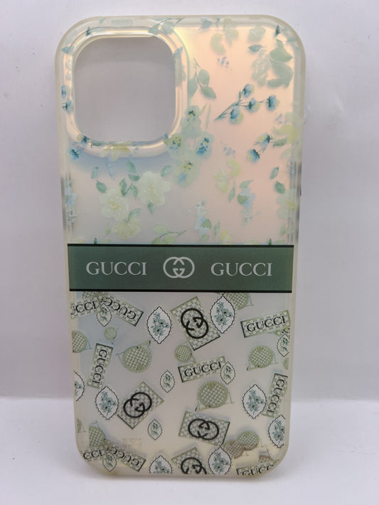 Funda iPhone 11 Pro Gucci Flores Verde | QRUZH