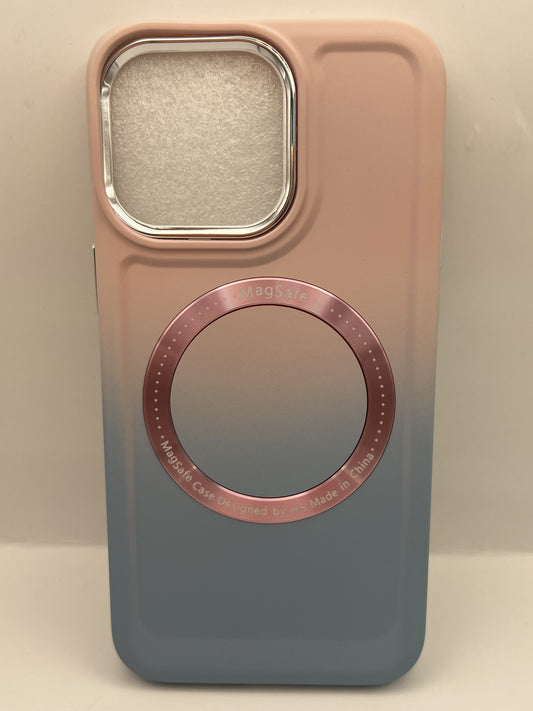 Funda iPhone 13 Pro Matte Magsafe Rosa Degradado | QRUZH