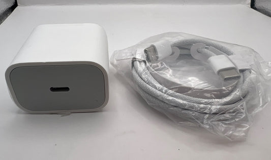 Kit cargador de pared 60W USB-C PD con cable trenzado USB-C — QRUZH