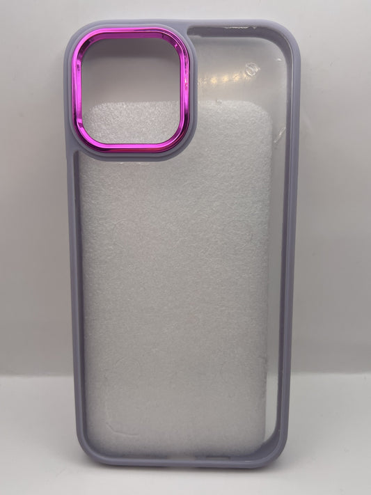 Funda iPhone 13 Pro Max Marco Color Lila | QRUZH