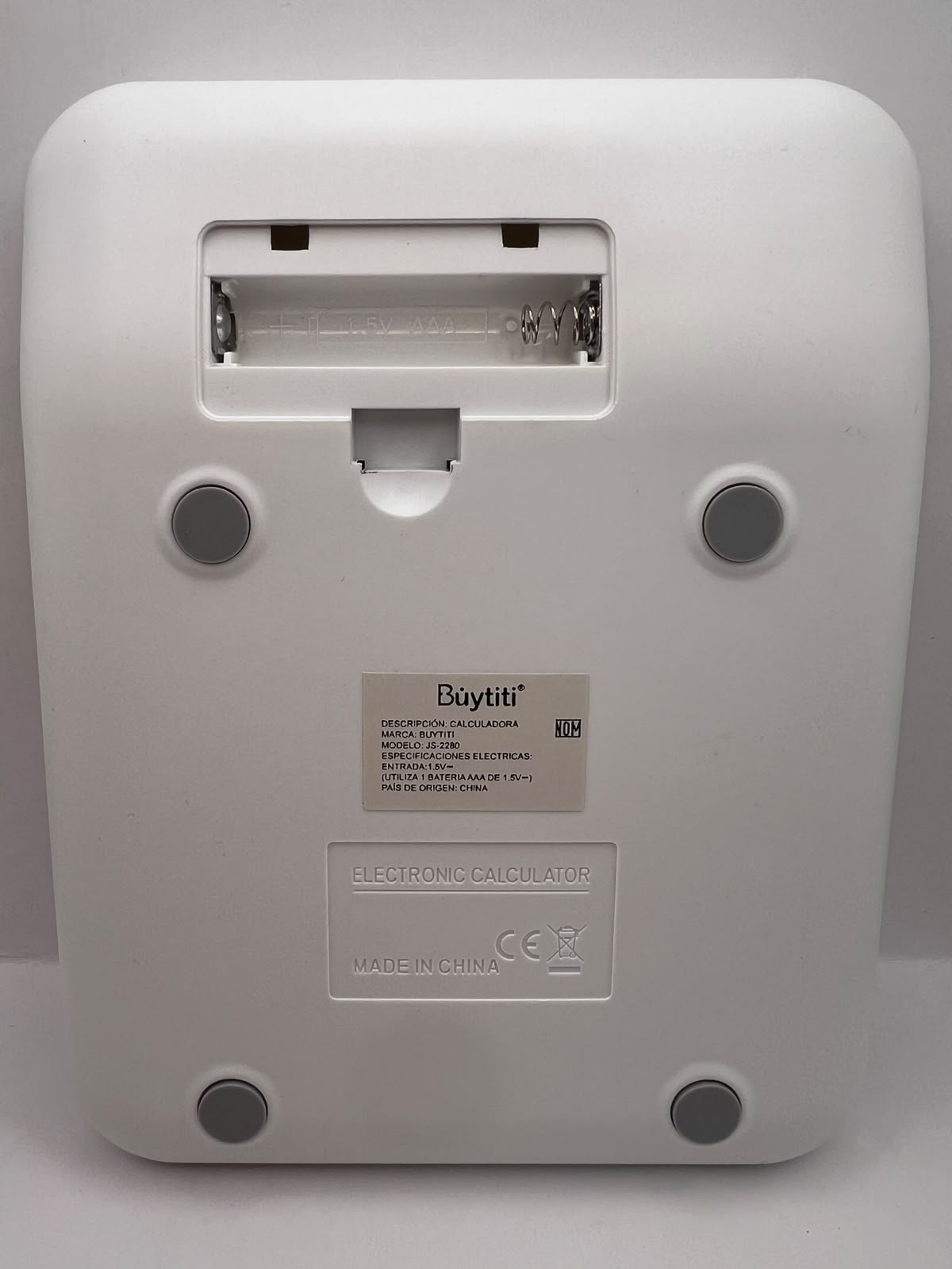 Calculadora solar Búytiti JS-2280 de 12 dígitos