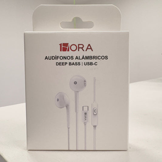 Audifonos tipo c 1hora aut124