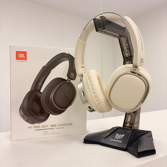 Audifonos diadema bluetooth tipo jbl generico project 969 over ear