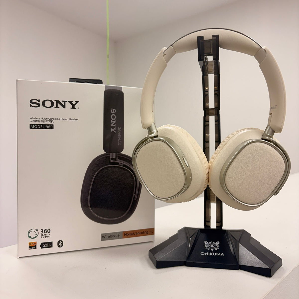 Audifonos diadema bt tipo sony generico 969