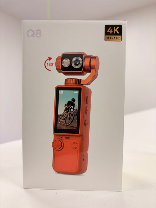 Camara 4k ultra hd Q8 blanco