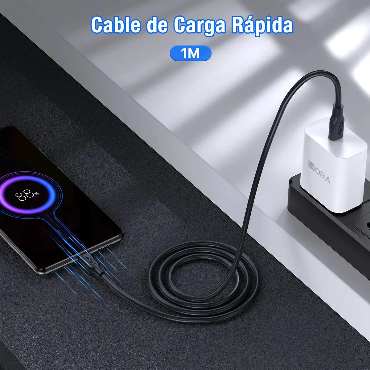 Cable c-c 1mt 1hora cab272