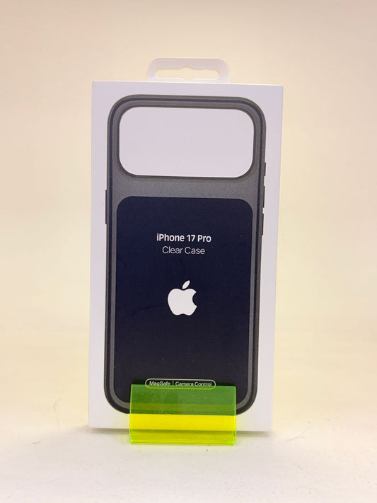 Funda apple iphone 17 pro cristal original negro