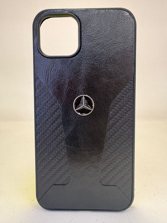 Funda apple iphone 13 marca autos mercedes benz negro