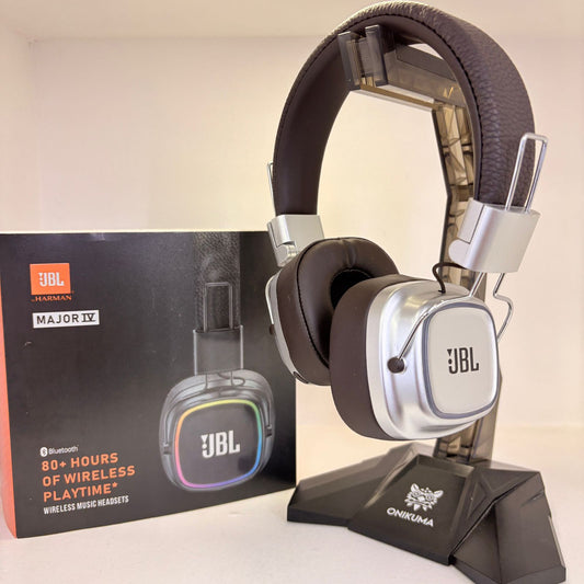 Audifono diadema bluetooth tipo jbl generico rgb major iv