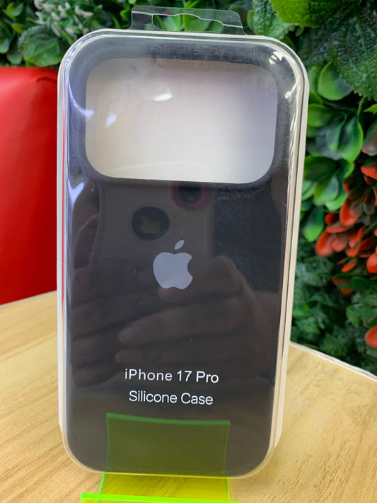 Funda apple iphone 16e silicon negro