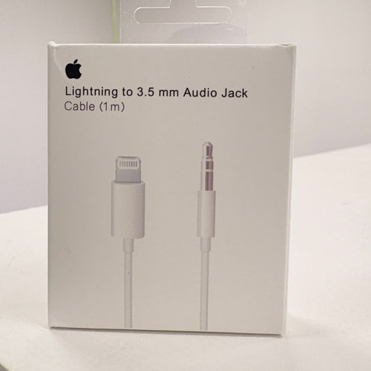 Adaptador lightning macho a 3.5 macho tipo apple generico