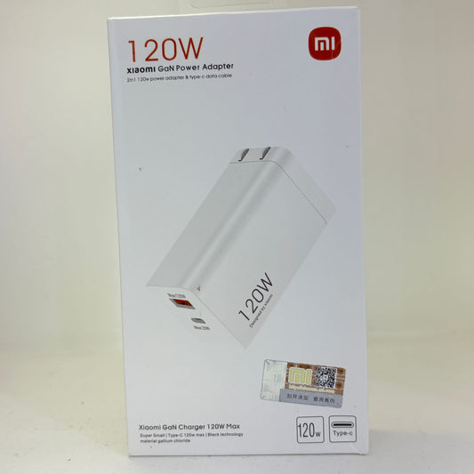 Cargador kit usb-c 120w tipo xiaomi generico