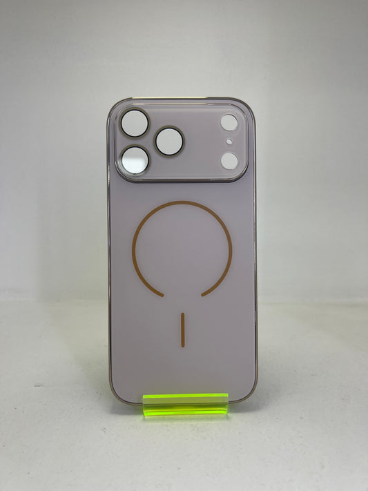 Funda apple iphone 17 pro max magsafe ag solido beige