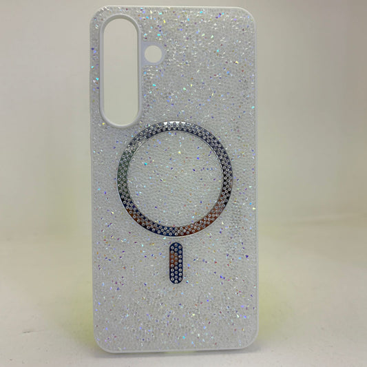 Funda motorola edge 60 magsafe cristaline blanco