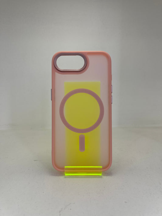 Funda apple iphone 16e magnetic rosa