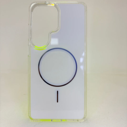 Funda samsung s25 ultra magsafe macarons blanco
